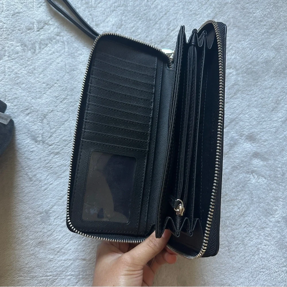 Michael Kors Mini‎ Backpack + Wallet Wristlet Set Black
